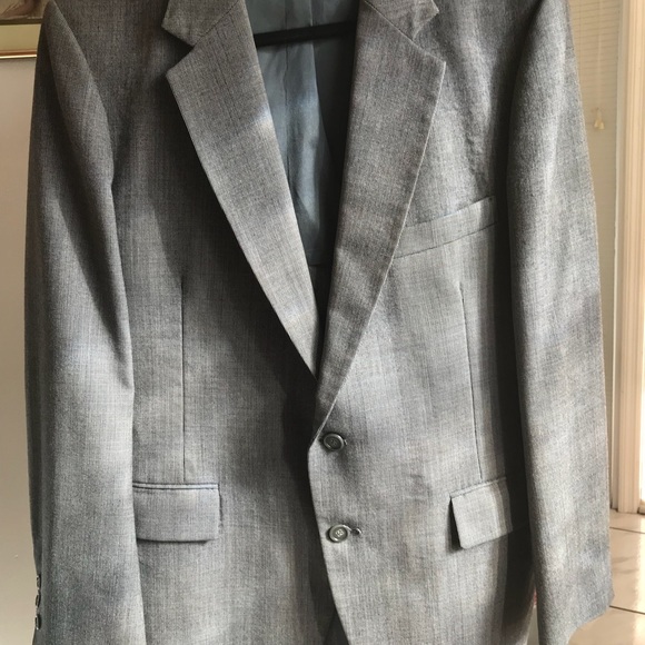 Clipper Craft sport Jacket men’s 40R Suit Jacket grey - Picture 2 of 6